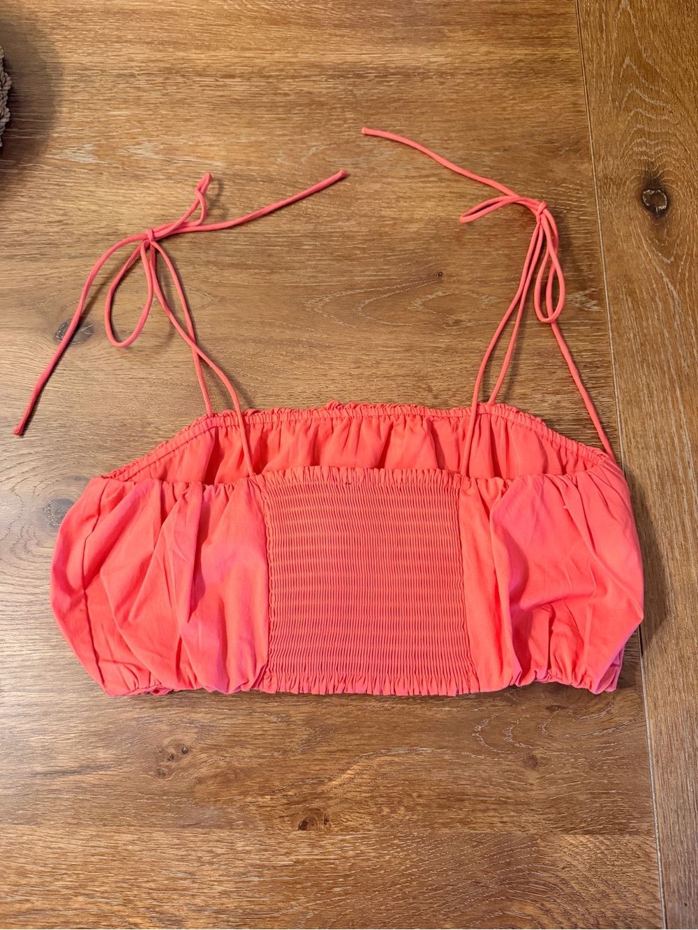 Express Coral Ruffle Top & Mini Skirt - Picture 3 of 12